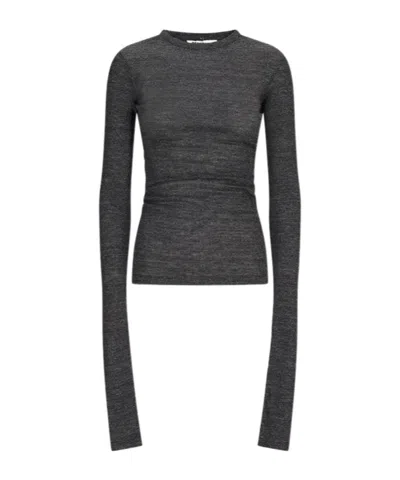 Darkpark Long-sleeved T-shirt In Gray