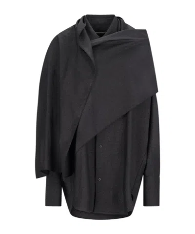 Darkpark Long-sleeved Shirt In Black