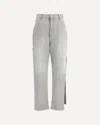 Darkpark Wide Washed Grey Lisa Jeans In Gray