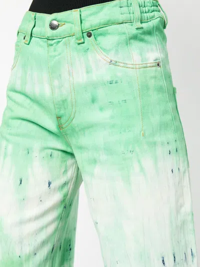 Darkpark Lu Denim In Agr Acid Green