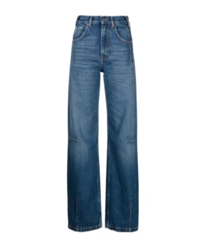 Darkpark Lu Fitted Denim In Blue