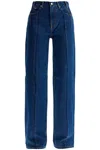 Darkpark Lu Straight Leg Pleat Effect Fitted Jeans