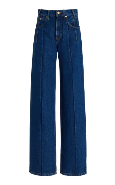 DARKPARK LU RIGID HIGH-RISE STRAIGHT-LEG JEANS
