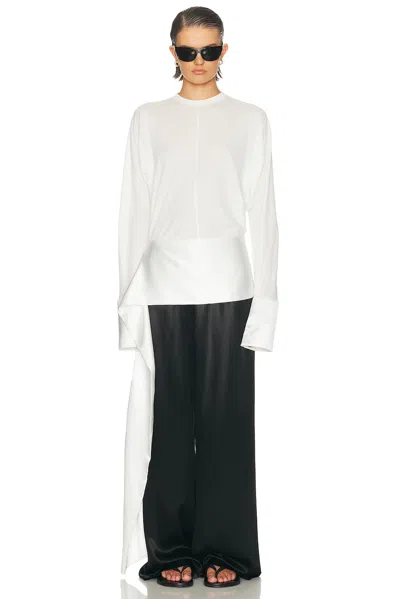 Darkpark Luna Jersey Top In White