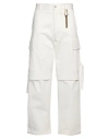 Darkpark Man Jeans White Size 34 Cotton