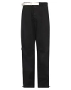 Darkpark Man Pants Black Size 32 Cotton, Elastane In Black