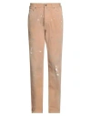 Darkpark Man Pants Camel Size 31 Cotton In Beige