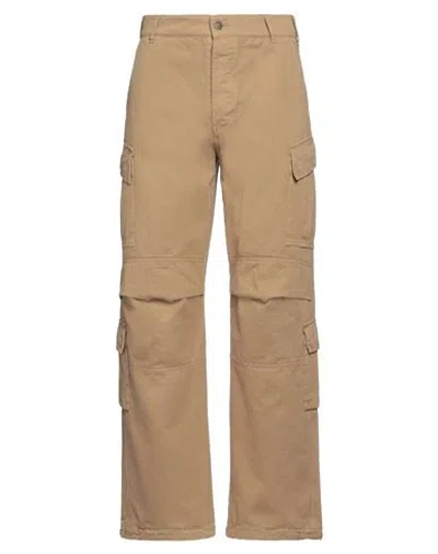 Darkpark Man Pants Camel Size 36 Cotton In Beige