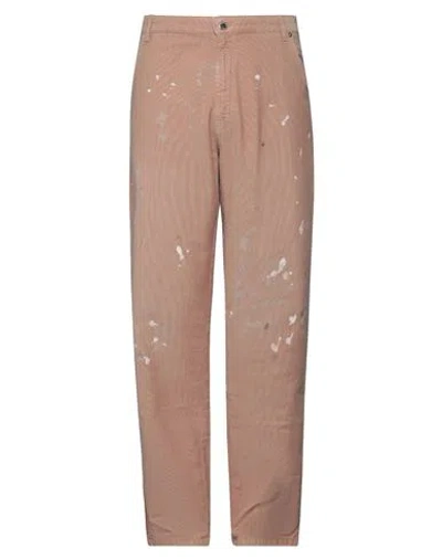 Darkpark Man Pants Light Brown Size 34 Cotton In Beige