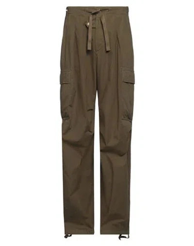 Darkpark Man Pants Military Green Size 36 Cotton