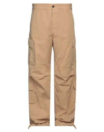 Darkpark Man Pants Sand Size 36 Cotton In Beige