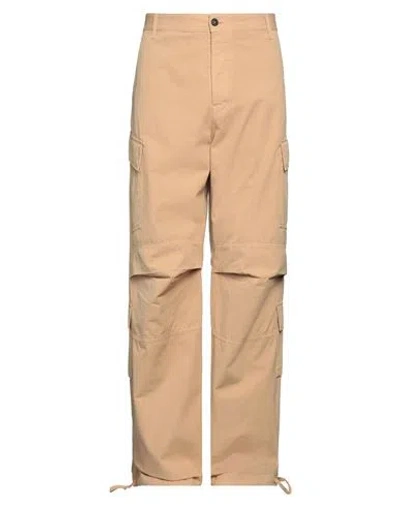 Darkpark Man Pants Sand Size 36 Cotton In Beige