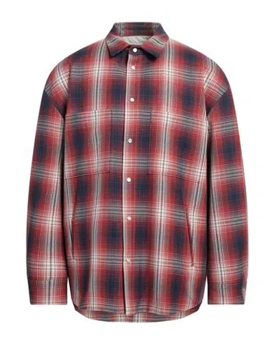 DARKPARK DARKPARK MAN SHIRT BRICK SIZE S COTTON