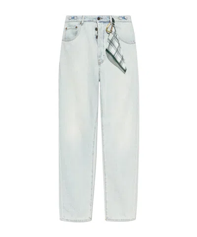 Darkpark Mark Relax Fit Jeans In White