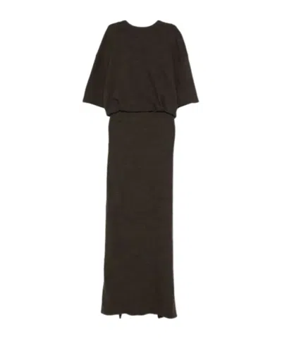 Darkpark Marlin Short-sleeve Dress In Black