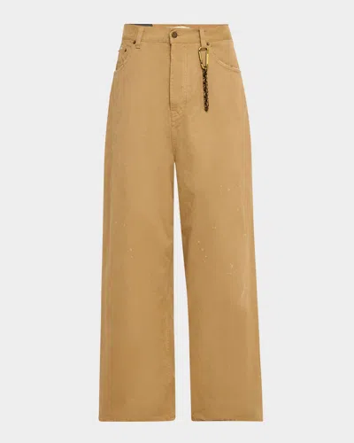 DARKPARK MEN'S RAY CANVAS OVERSIZED PANTS
