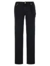 Darkpark 'michelle' Chain Detail Denim Trousers
