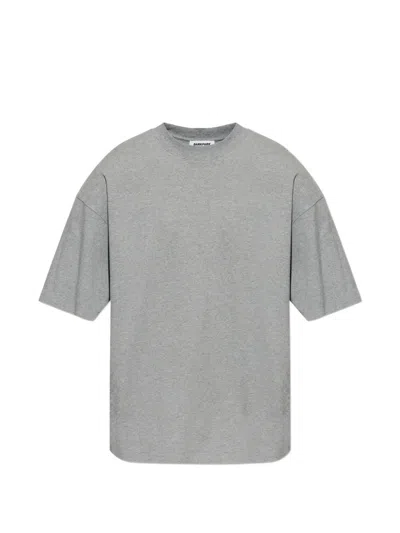 Darkpark Mick Cotton T-shirt In Gray