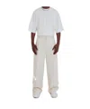 Darkpark Mick Crewneck T-shirt In White