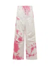 Darkpark Mini Dais And Jeans In Pink E White