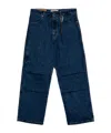 Darkpark Basic Wide-leg Jeans In Blue