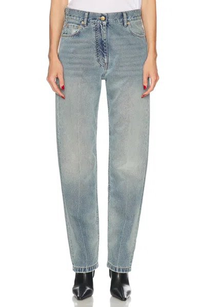 Darkpark Naomi Boyfriend Straight Leg In Fold Light Wash