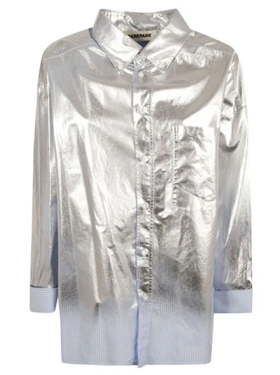 Darkpark Nathalie - Hand Coated Silver Shirt