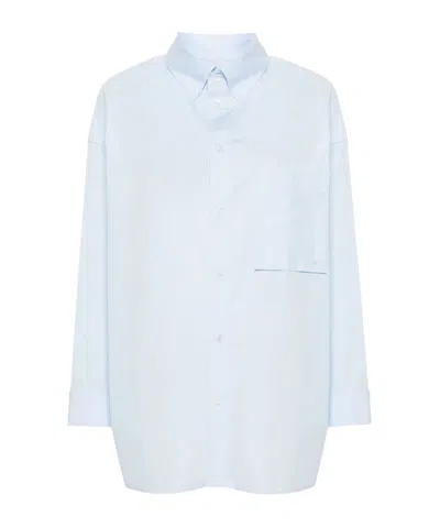 Darkpark Nathalie Cotton Shirt In White