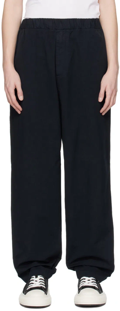 Darkpark Navy Sean Trousers In Navy Nv