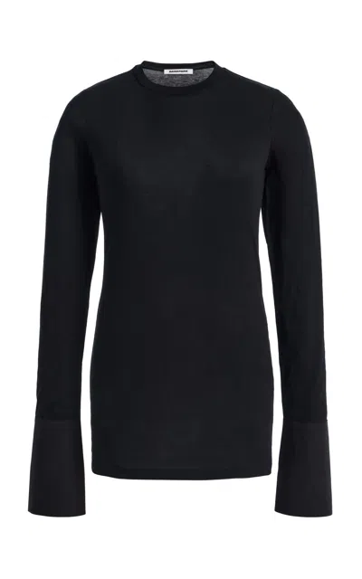 Darkpark Nora Cotton Top In Black