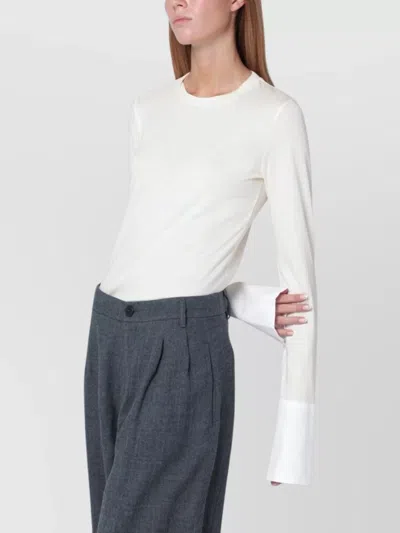 DARKPARK NORA JUMPER FEATURING SHIRT STYLE CUFFS