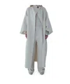 Darkpark North - Oversize Cashmere Wool Coat In Gray