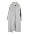 Darkpark North Oversize Cashmere Coat In Gray