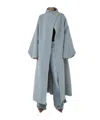 Darkpark North Oversize Coat In Blue