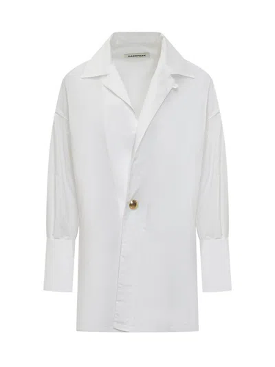 Darkpark White Cotton Jodie Shirt