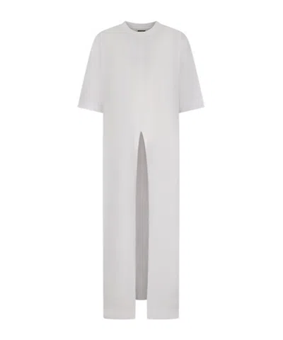 Darkpark Oversized Splits T-shirt In Gray