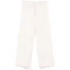 Darkpark Silk Pants In White