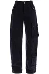 Darkpark Navy Rosalind Cargo Pants