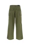 Darkpark Saint Cotton Cargo Pants In Green