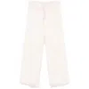 Darkpark Silk Pants In White