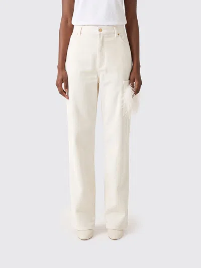 Darkpark Pants Woman Color White