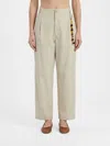 Darkpark Belt Loop Track Pants In Neutral