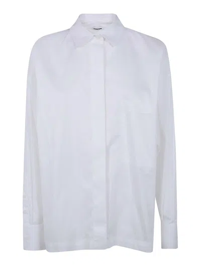 Darkpark Paola Wrapped Shirt In White