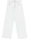 Darkpark Jeans Mit Paperbag-taille In Blau