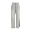 Darkpark Lisa Jeans In Grey Denim In Gray