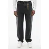 Darkpark Regular Fit Mark Stone Washed Denims With Chain 23cm