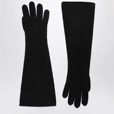 Darkpark Park Women's Cashmere Gloves In Black
