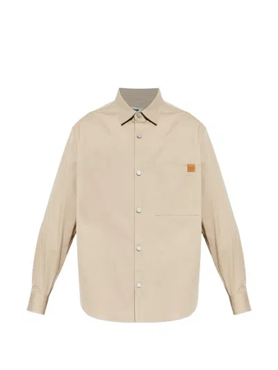 Darkpark Patch-pocket Shirt In Neutral