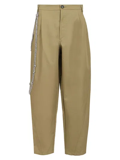 Darkpark Phebe Relaxed Fit Trousers In Green