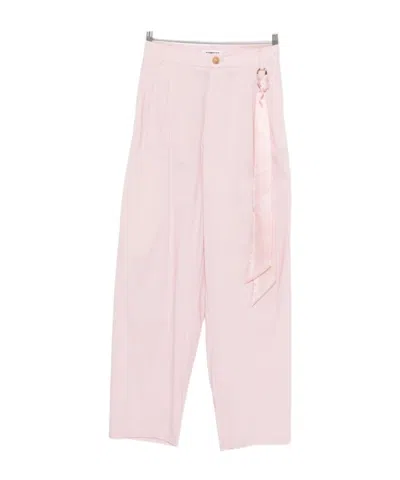 Darkpark Phebe Wide-leg Trousers In Pink